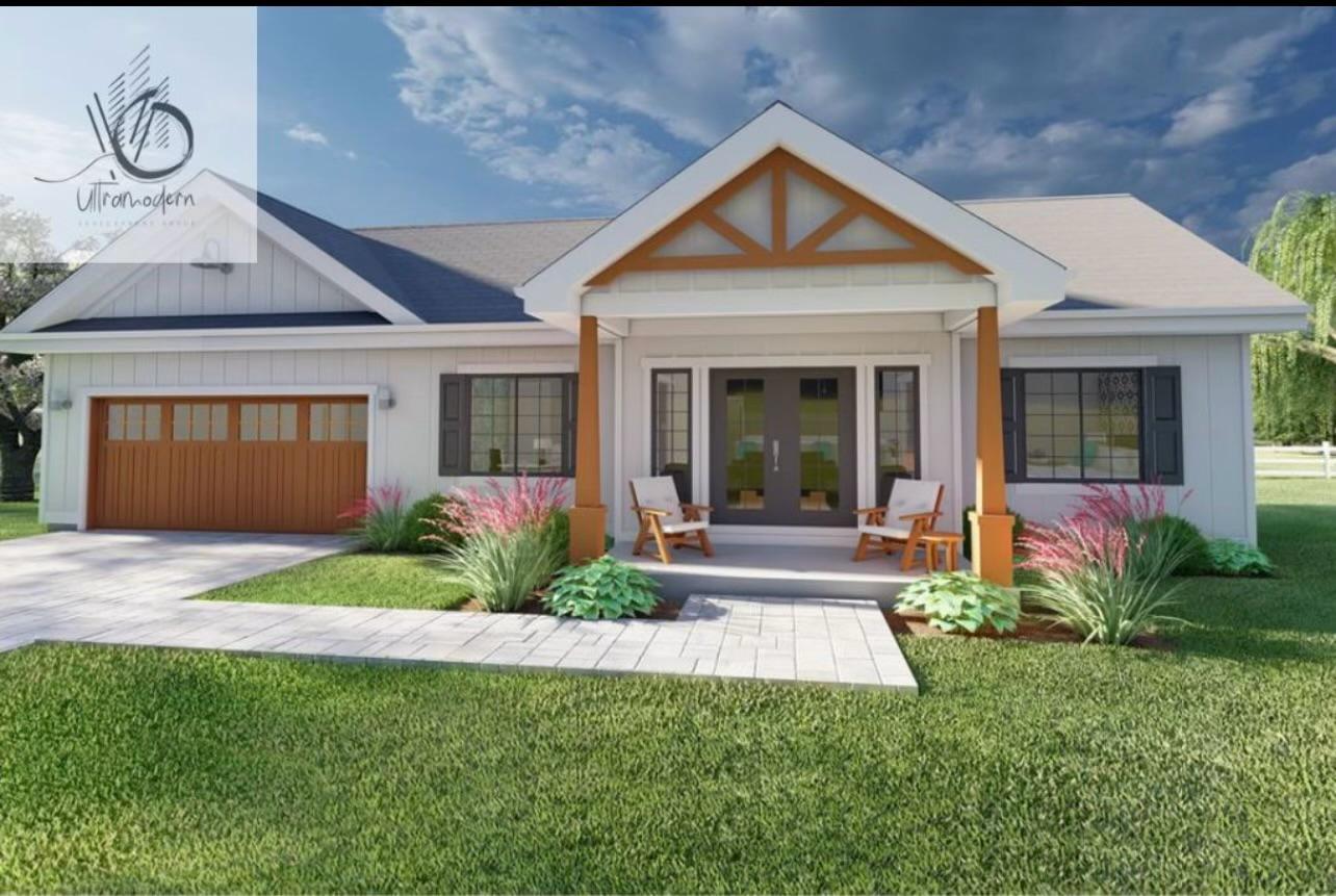 The Porch Cottage elevation