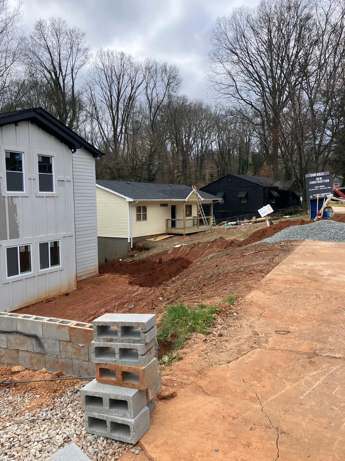 The Lakewood modern farmhouse taking shape