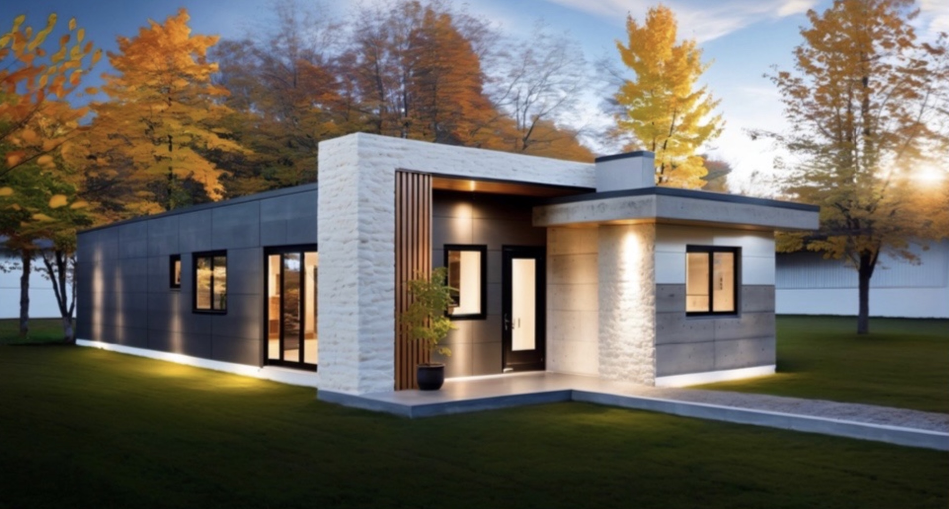 Modern container home