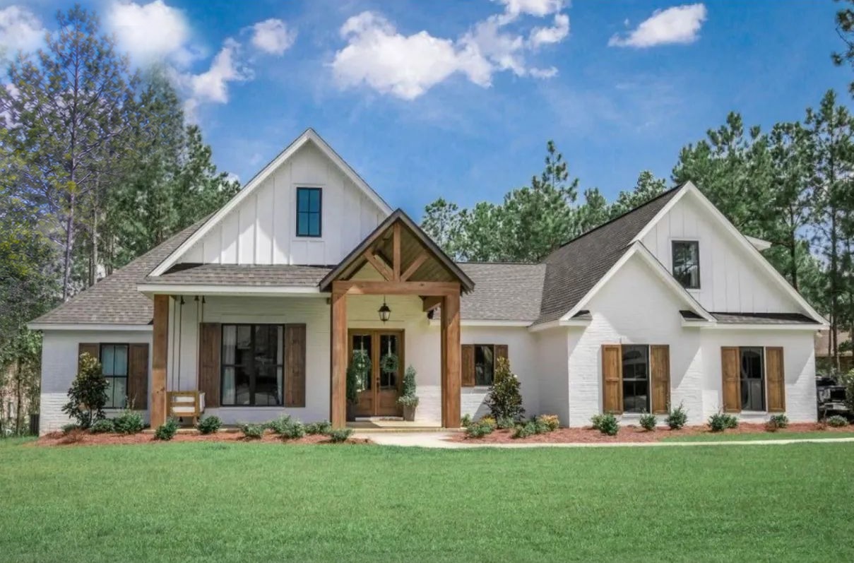 Modern custom-built home